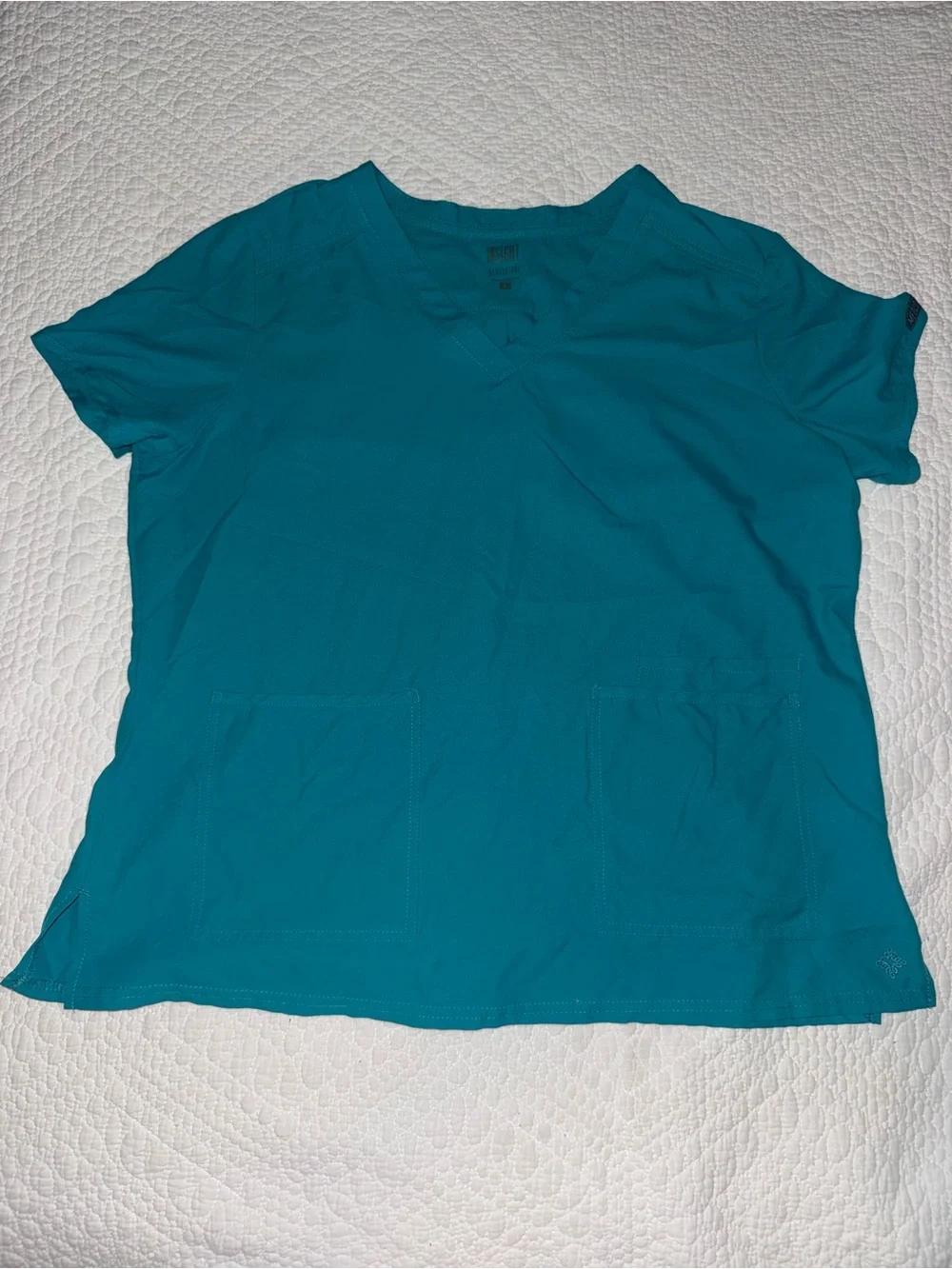 Teal Women's Scrub Pants & Top Set